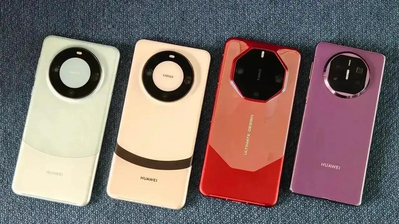 华为Mate60系列的颜值是真的绝啊