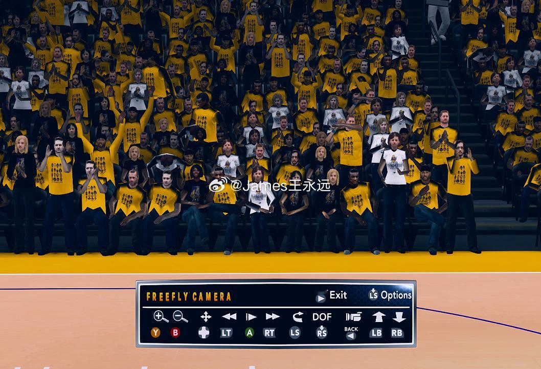 2K14 湖人队季后赛观众补丁 Playoffs Crowd - GottaLu