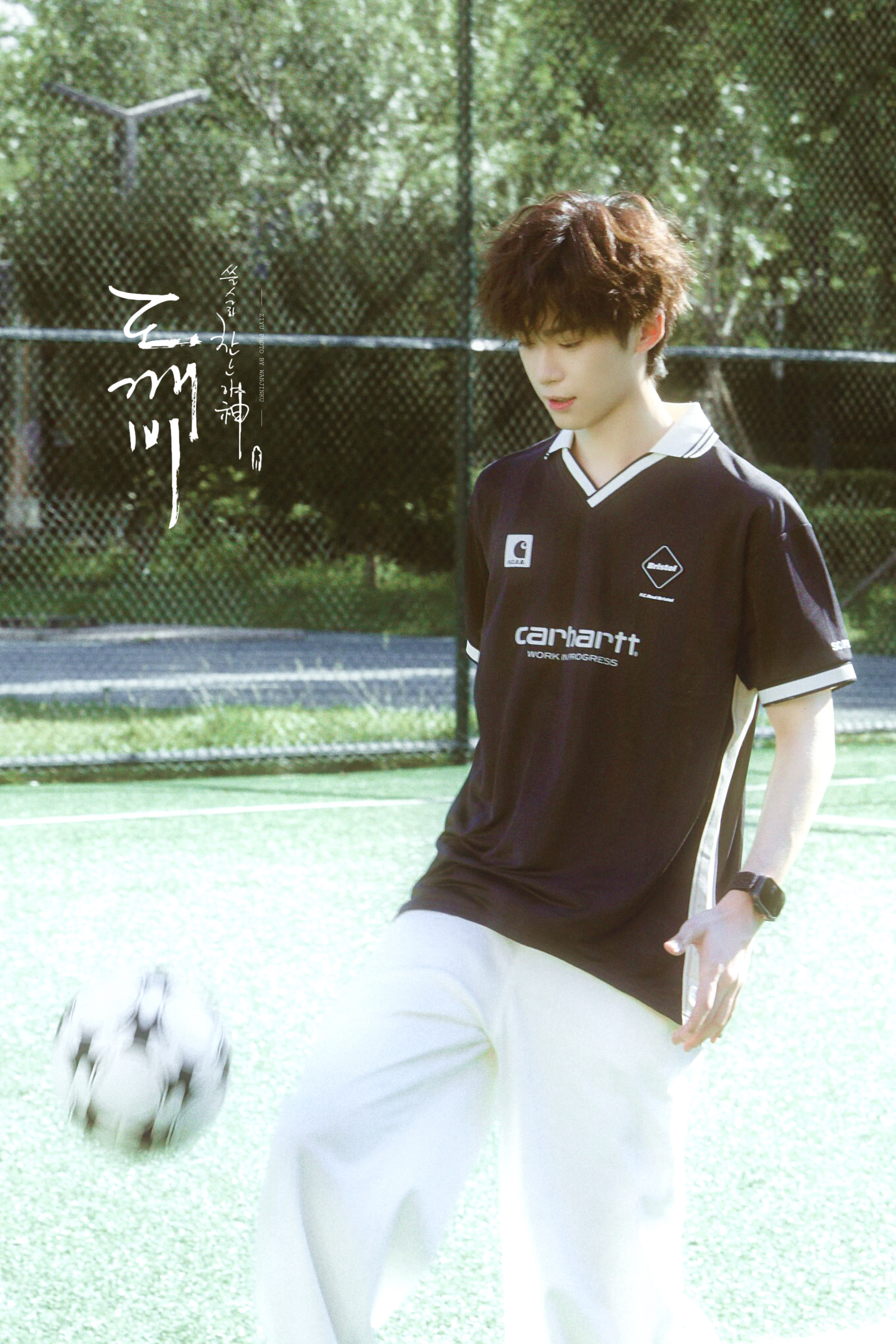 梓渝  ⚽️       梓渝足球运动少年