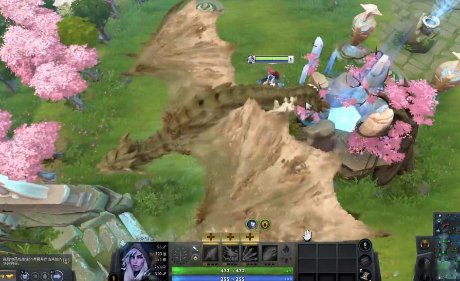 DOTA2怪物猎人活动上线之后，基地上方时不时会有巨龙飞过，还蛮帅的