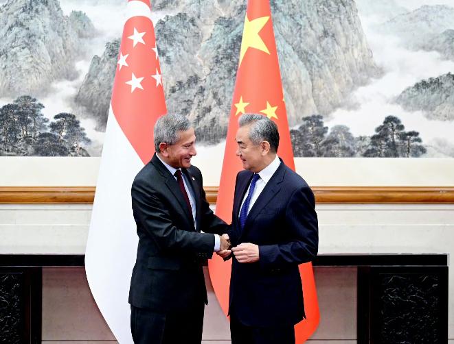 中国和新加坡谈妥了！5月25日，北京迎来一场关键双边会谈，中国外交部长王毅与新加