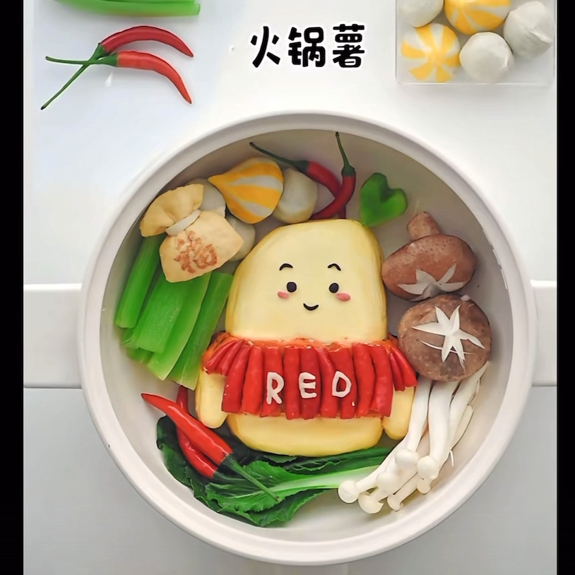 互联网做饭主打一个色香味弃权  抽象饭微微一看很吓人 2024年是抽象人和抽象饭