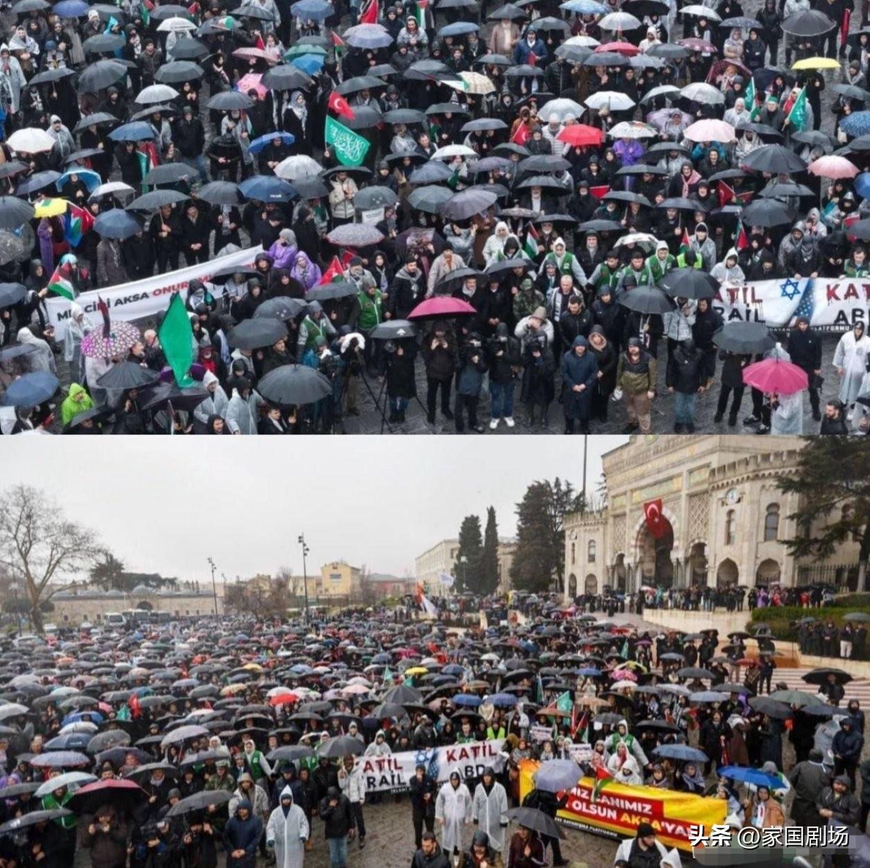 🇹🇷🇺🇸 在土耳其，民众举行集会，要求撤走美军基地。

规模最大的集会发