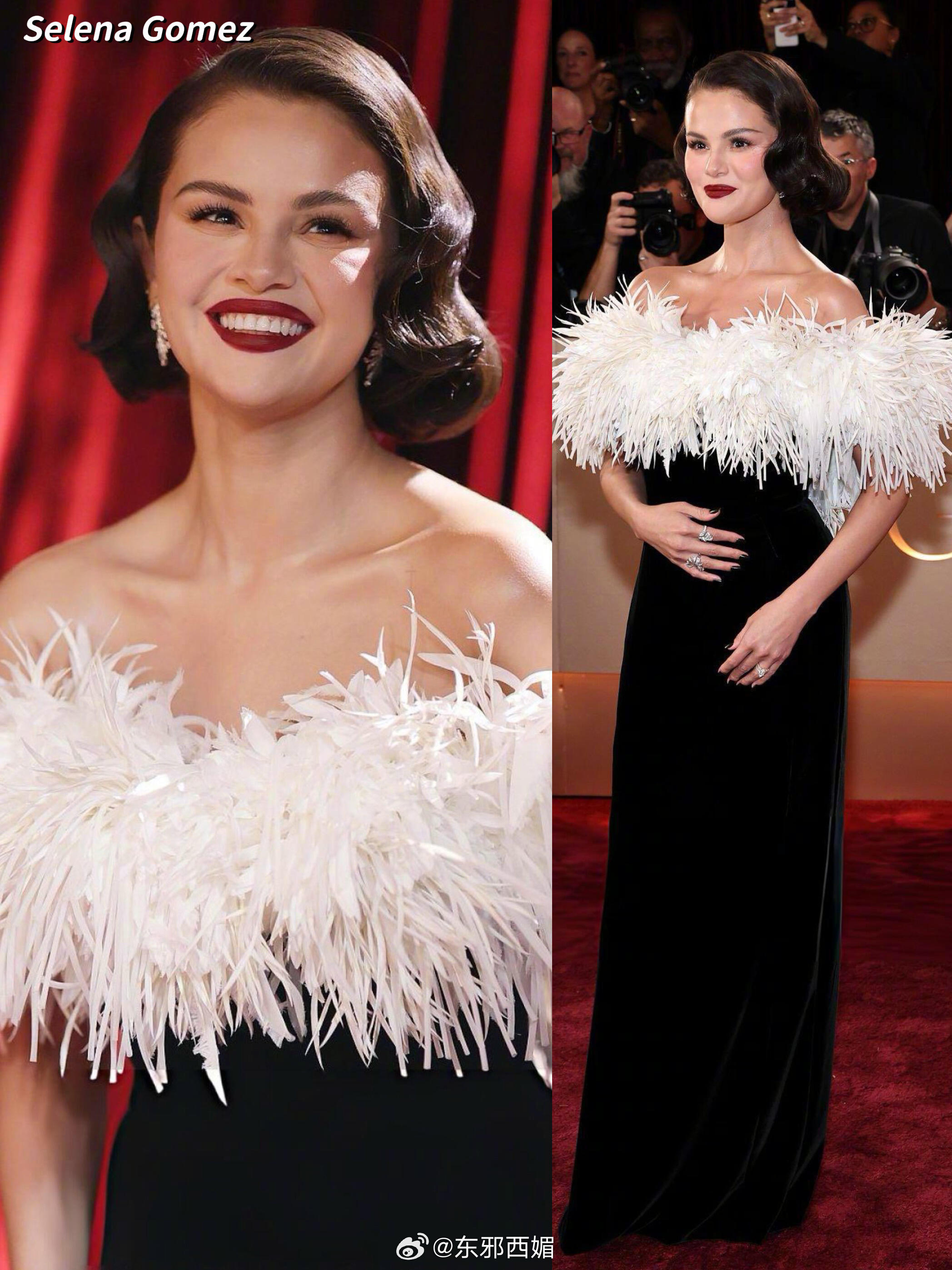 金球奖红毯造型一览，人多到放不下🤯 