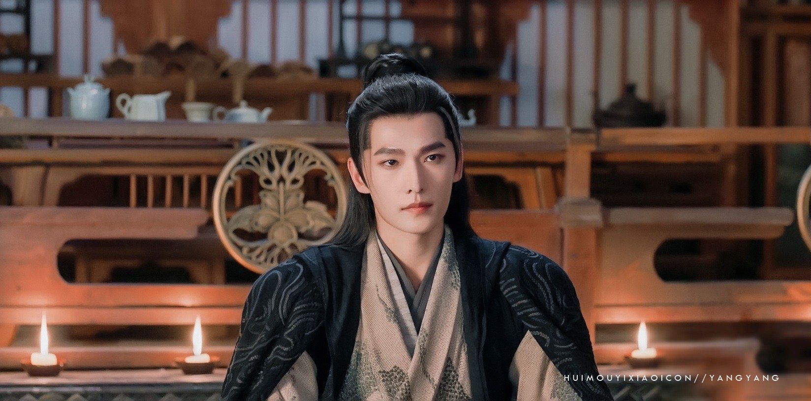 杨洋的少年感妆造杨洋把高马尾焊在身上吧！束发尽显少年意气，《雨霖铃》展昭路透一出