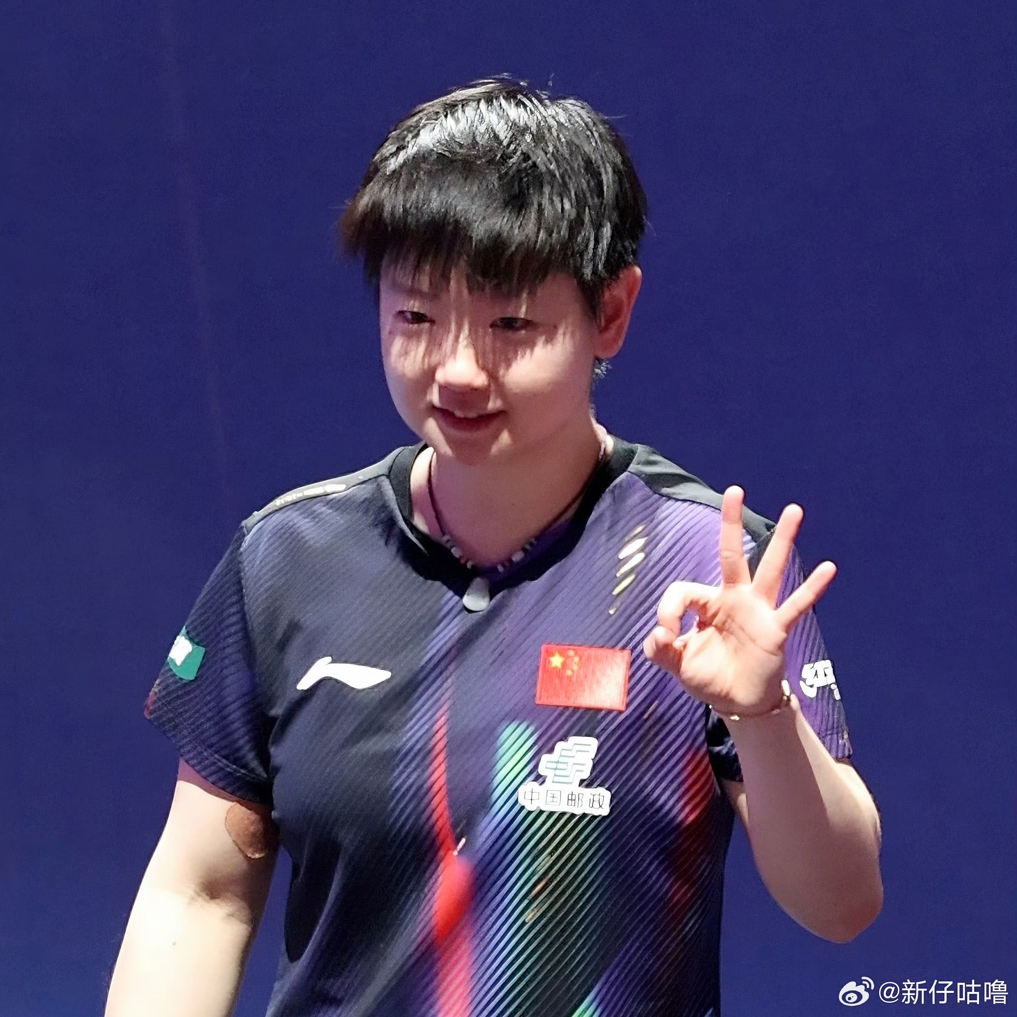 决赛：孙颖莎 4-1 王曼昱比分：11-9，11-8，13-11，8-11，11