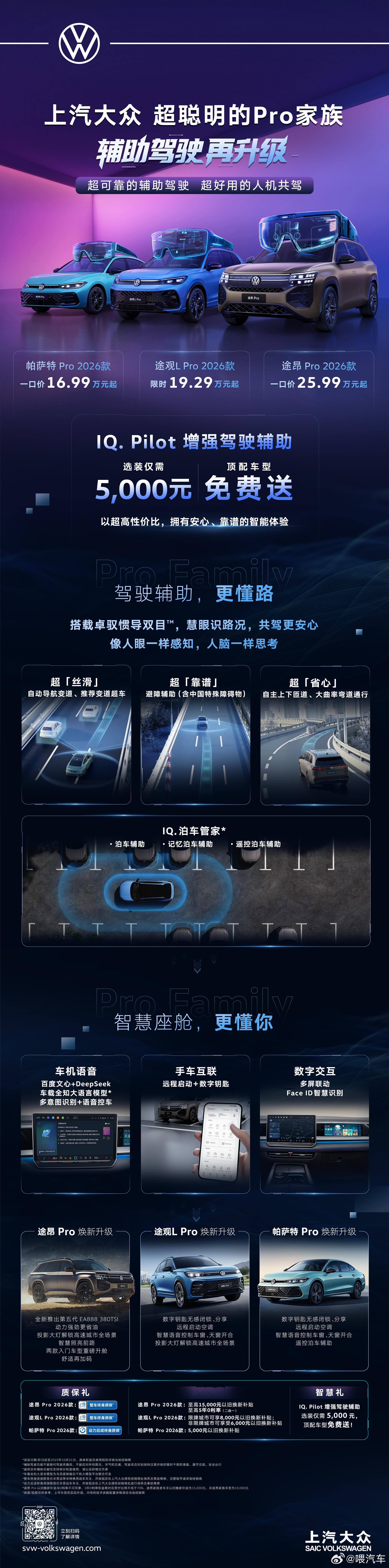 一张图读懂超聪明的Pro家族🚗IQ. Pilot增强版 顶配免费送💰人机共驾