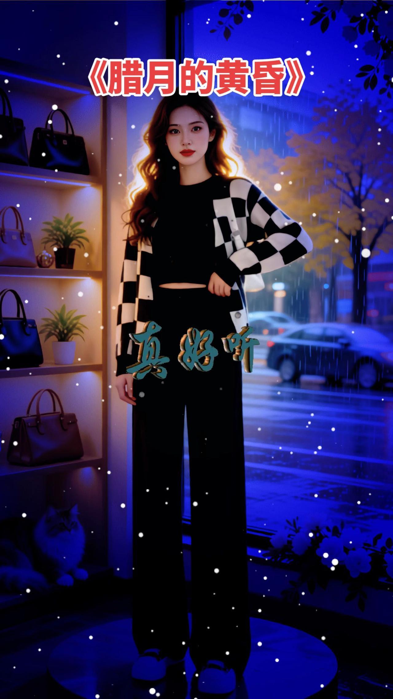 《腊月的黄昏》穿搭 時尚 每日分享 裤子