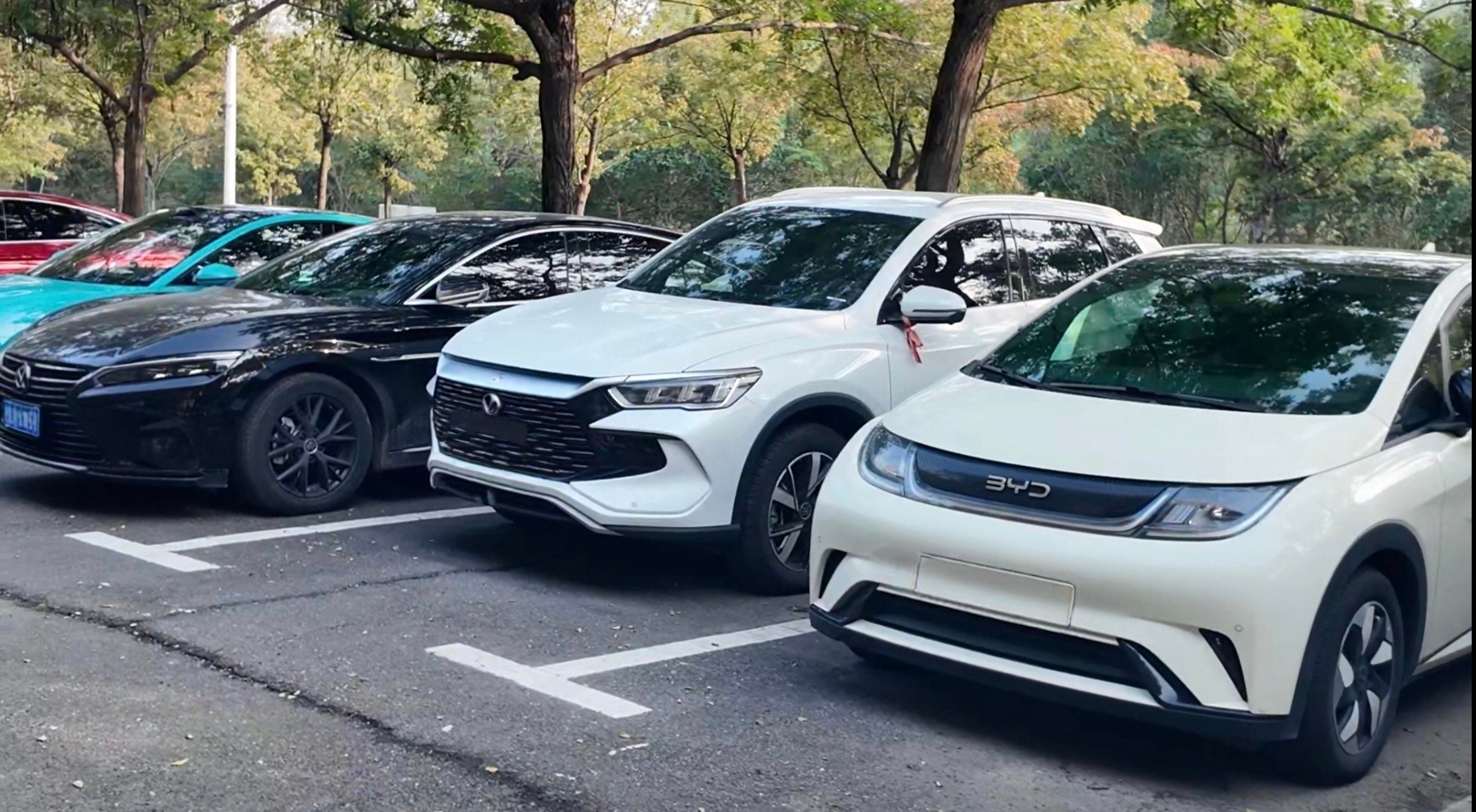 当你在大学校园里看到满停车场的比亚迪，大学老师都在开比亚迪，别觉得惊讶。最聪明、