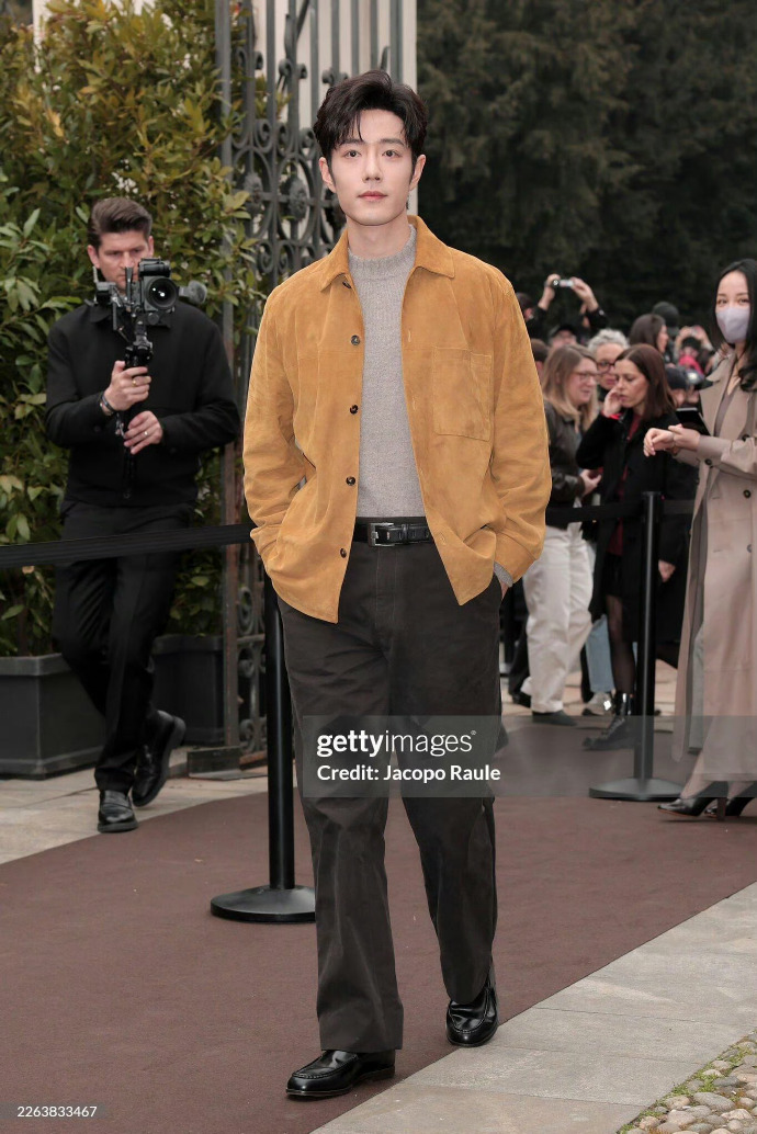 G社镜头下的肖战肖战米兰时装周
