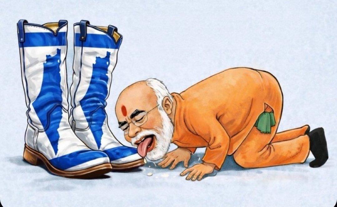 漫画太形象了！
美以伊冲突如火如荼。美国和以色列捅了霍尔木兹海峡的马蜂窝。世界主