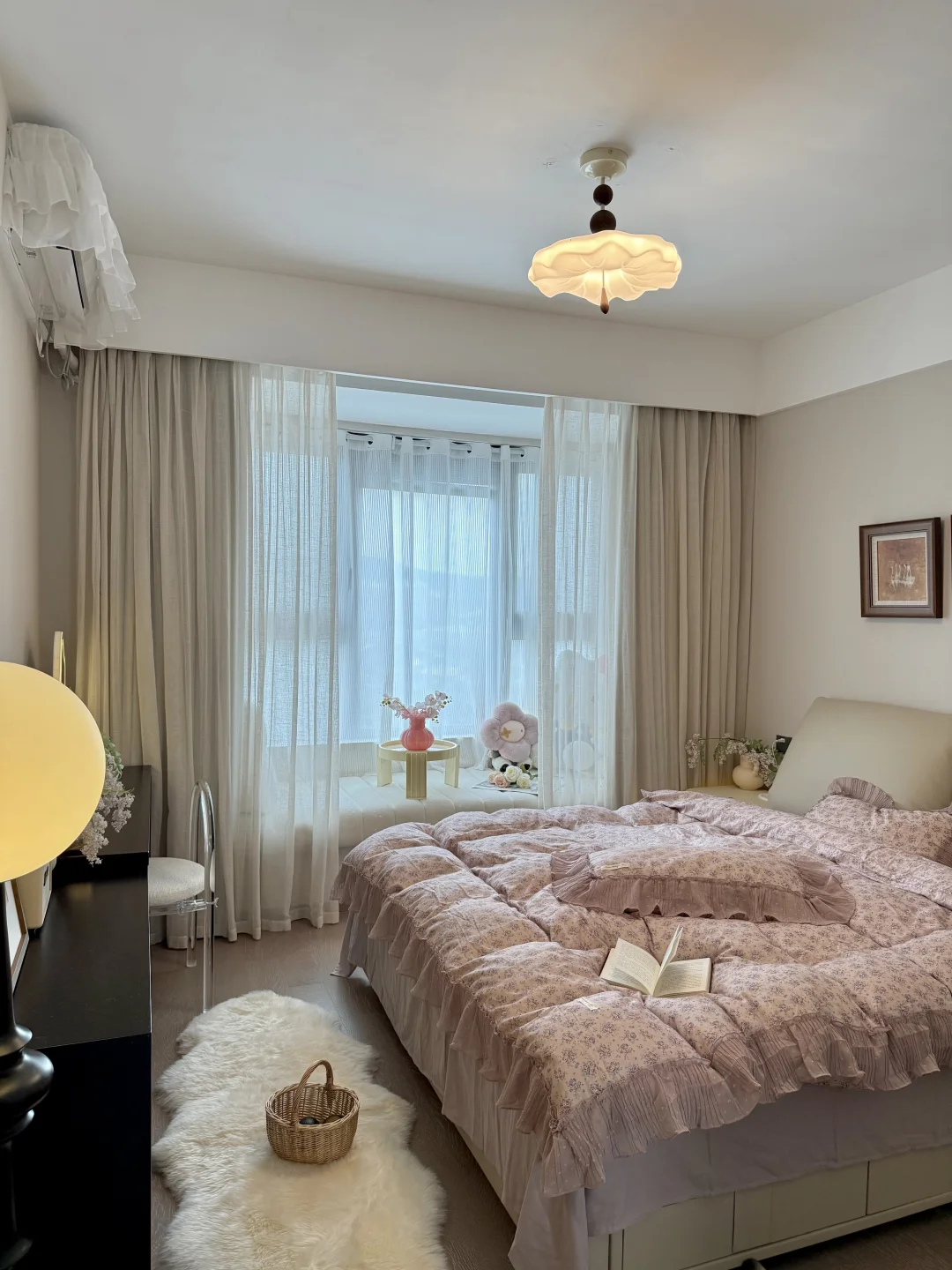 我的理想卧室，简单舒服就够了💕