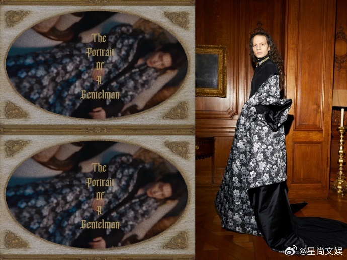 #邓为亚洲首穿# ​​​#邓为Eliesaab高定亚洲首穿#邓为身着 Elie 