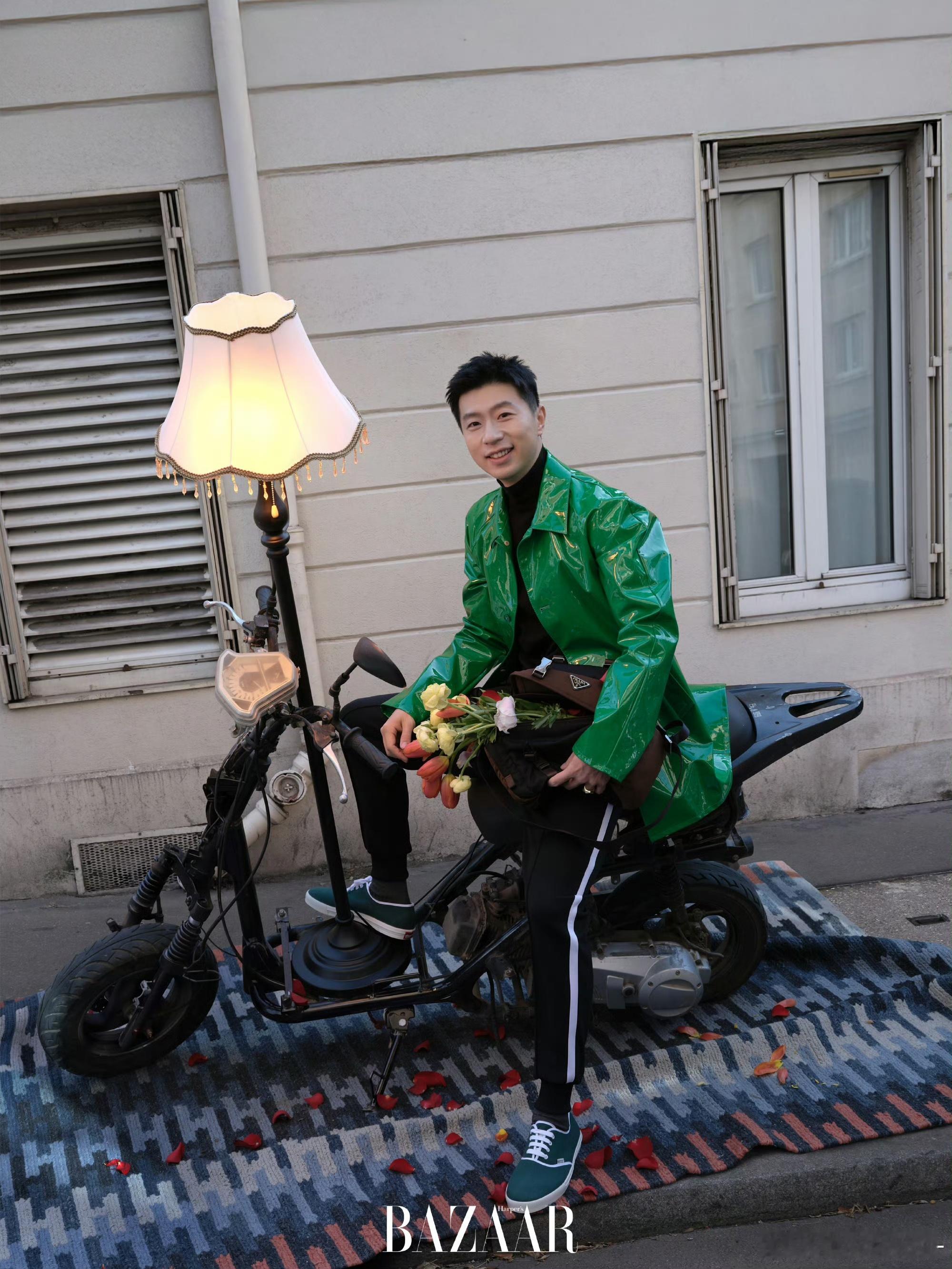 马龙把饺子当乒乓球打龙队开年时尚一路狂飙！Prada升title、走秀时装周，芭