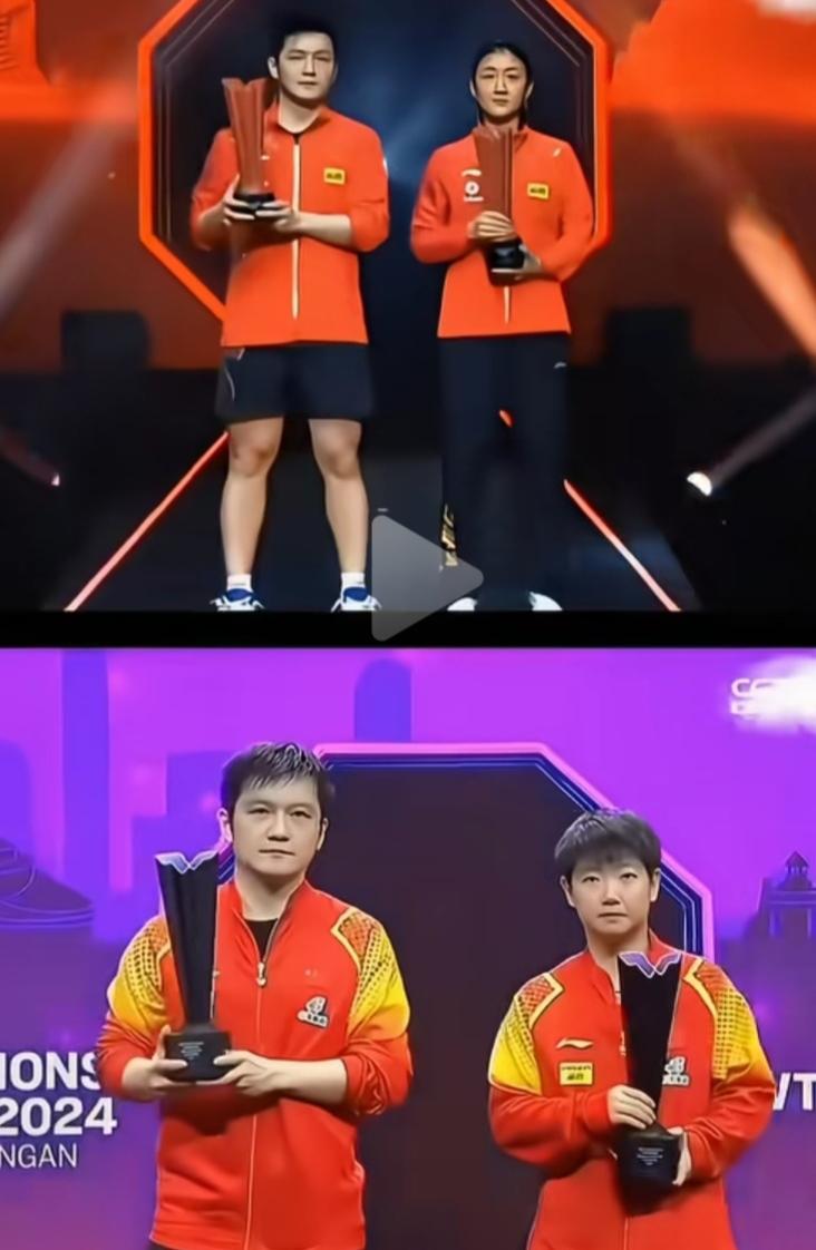用阴招的大黑高帽，能戴在陈梦头上么！
一块巴黎奥运会乒球女单金牌，催生出了许多预