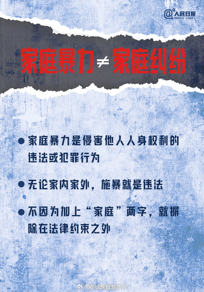【勇敢说不！】今天是国际消除针对妇女暴力日，也被称为国际消除家庭暴力日。近日最高