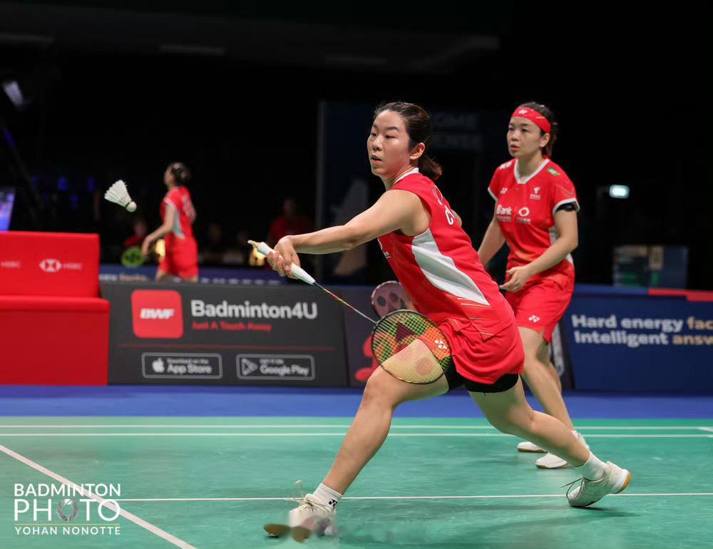 #2023年丹麦羽毛球公开赛##丹麦赛凡晨组合进4强#  陈清晨/贾一凡 2-0