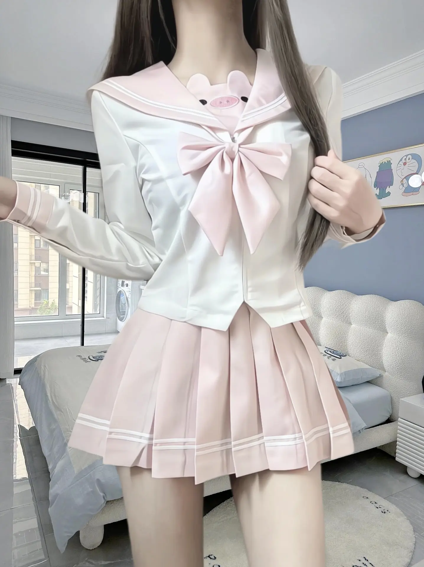 jk穿搭 女大学生 学院风穿搭