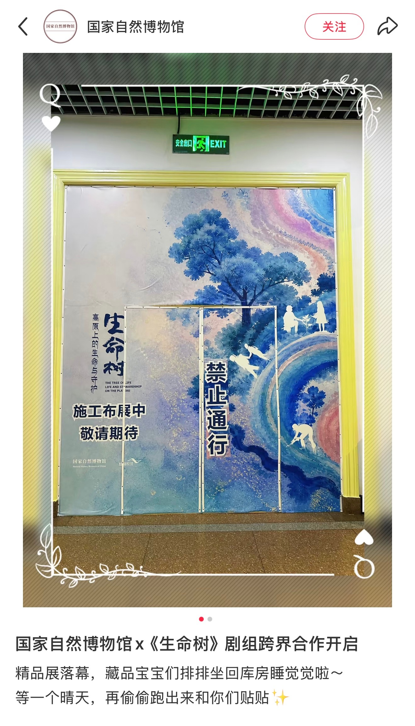 国家自然博物馆×《生命树》剧组超深度跨界合作！跨越山海，穿越时空，把高原的风、雪
