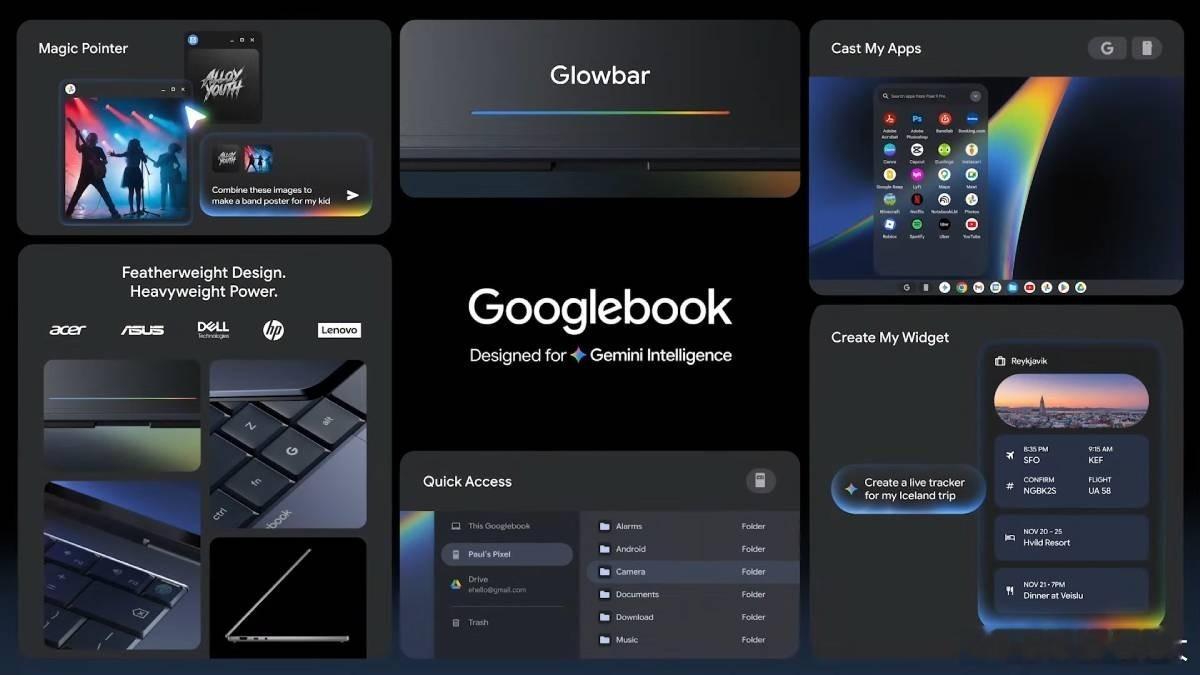 谷歌正式宣布推出一个全新的高端笔记本电脑细分产品品类Googlebook，此举标