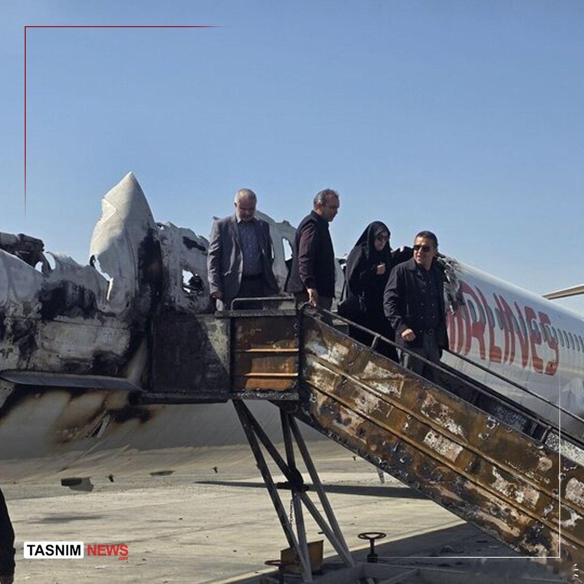 伊朗官媒：议会副议长在视察梅赫拉巴德机场时表示：航班即将恢复。我们的专家是在制裁