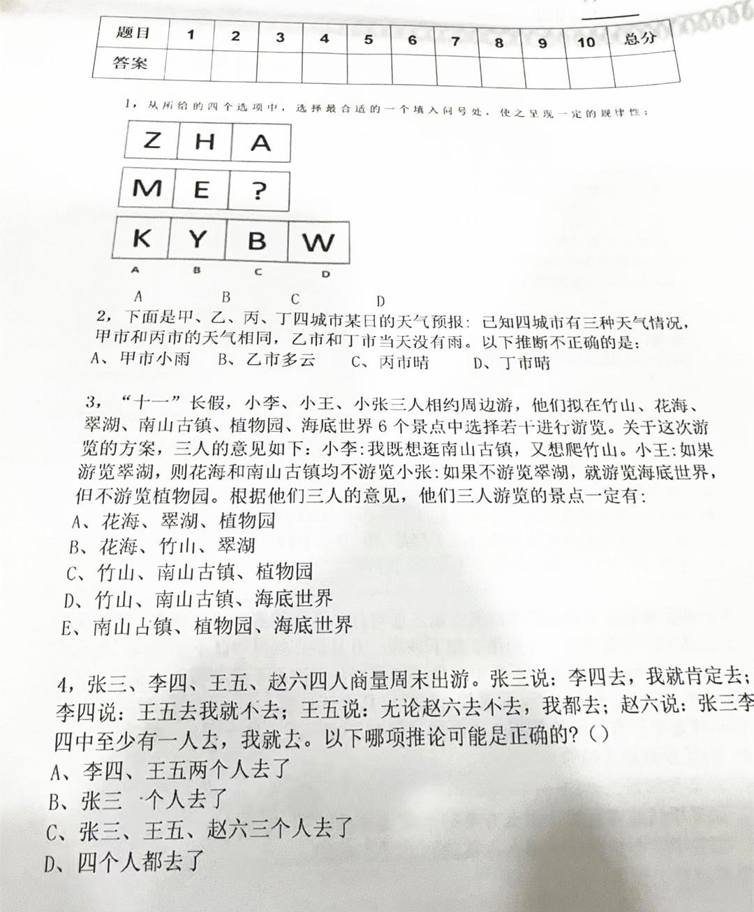 今天去找工作，朋友们都说这样的公司不能去，出的题目不是在考你有什么相关的业务能力