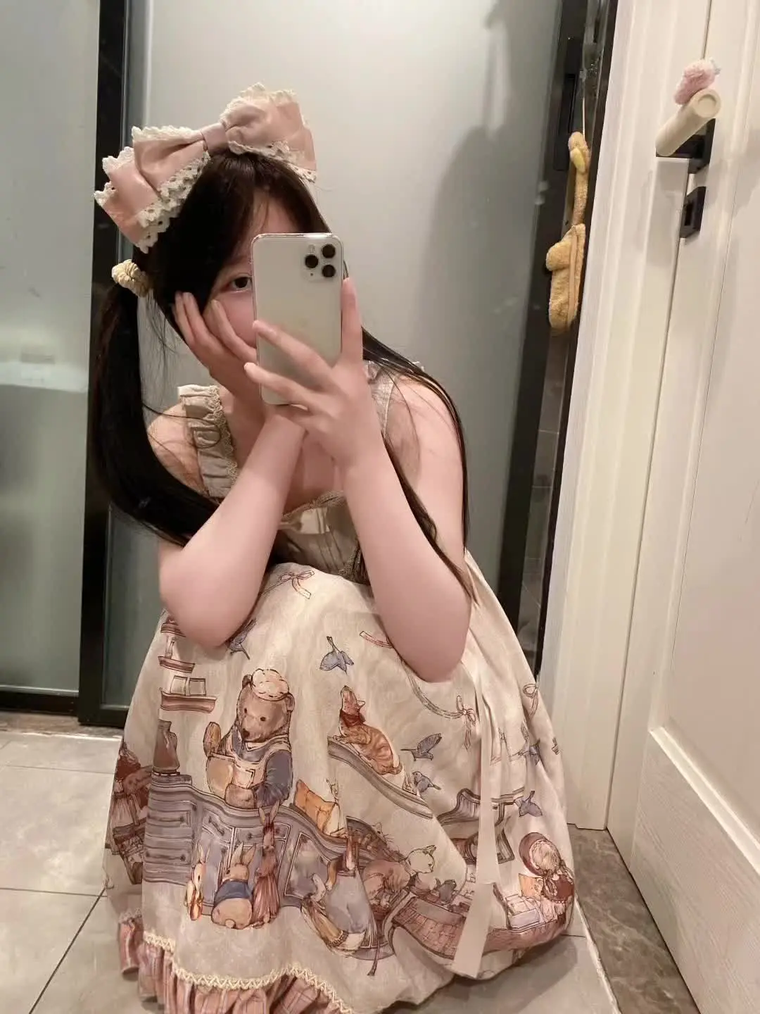 安妮的早餐是我第一条lo裙 竟然有五年了 🥹穿着还是那么可爱……
