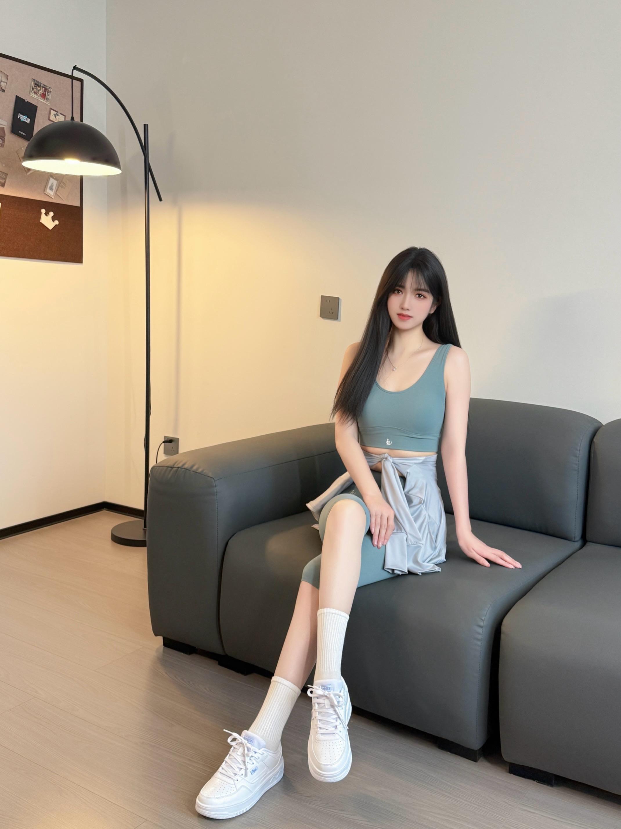 健身女孩的日常。