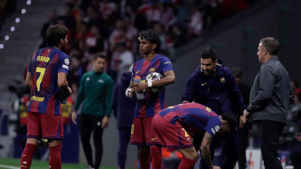 我对巴萨感到失望，尤其是防守端总是同样的故事04月15日讯 巴萨前球员乌姆蒂蒂在