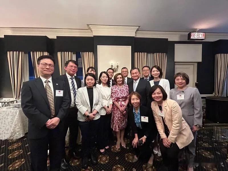 这个曾经引发台海滔天巨浪的老太太又出现了
美国前众议院议长佩洛西，在美国民主党大