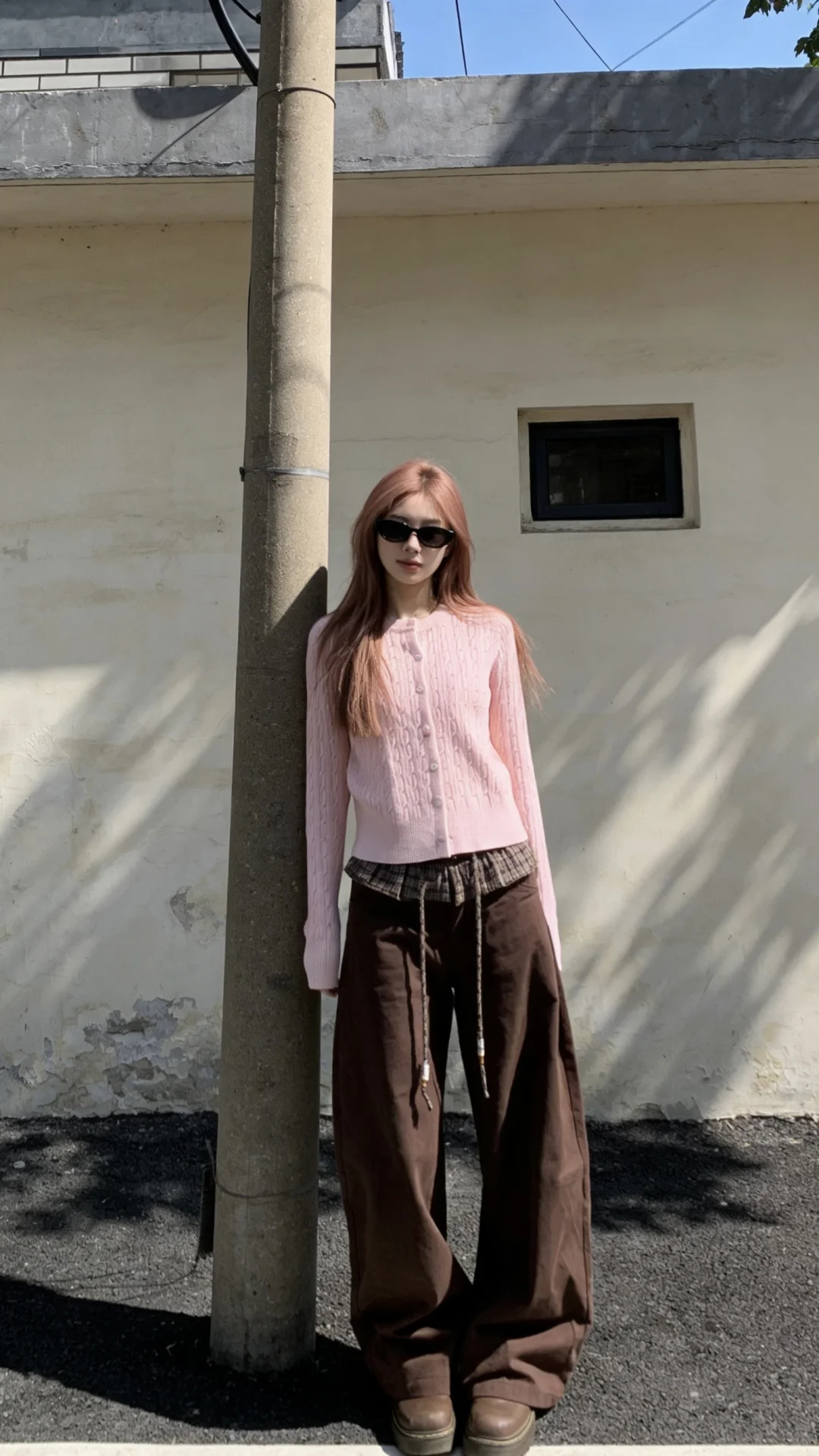 ootd穿搭 高级感穿搭 简约穿搭 粉色系 开春穿搭