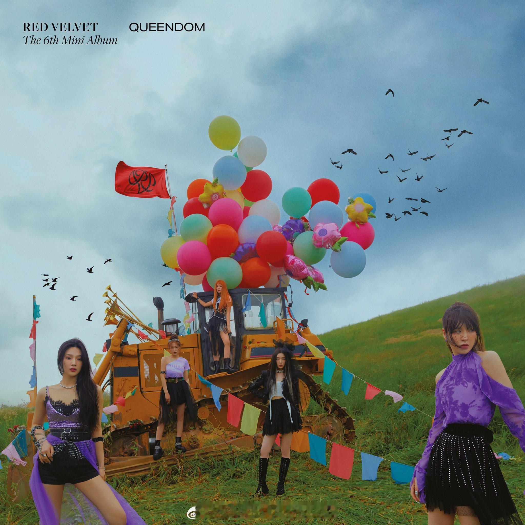5年前，Red Velvet发行《Queendom》👑该单曲最高登上韩国Gao