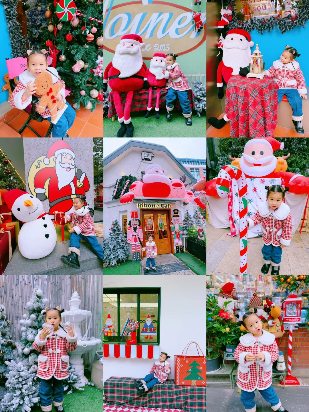 快带娃来愚园路🎄Get同款免费的圣诞照吧🎅