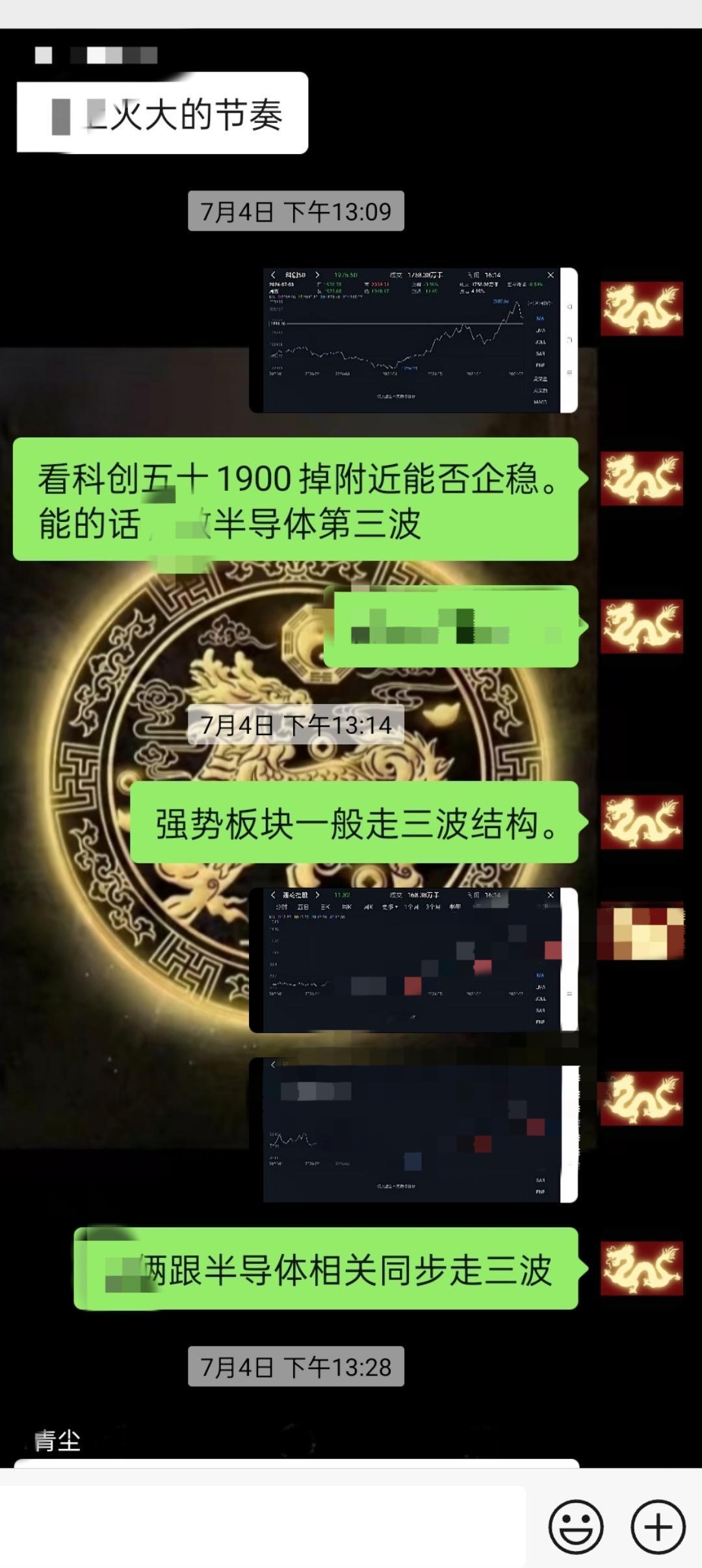 科创五十这次回撤我只看1900点整数附近，

不破，半导体开启第三波。

今日盘