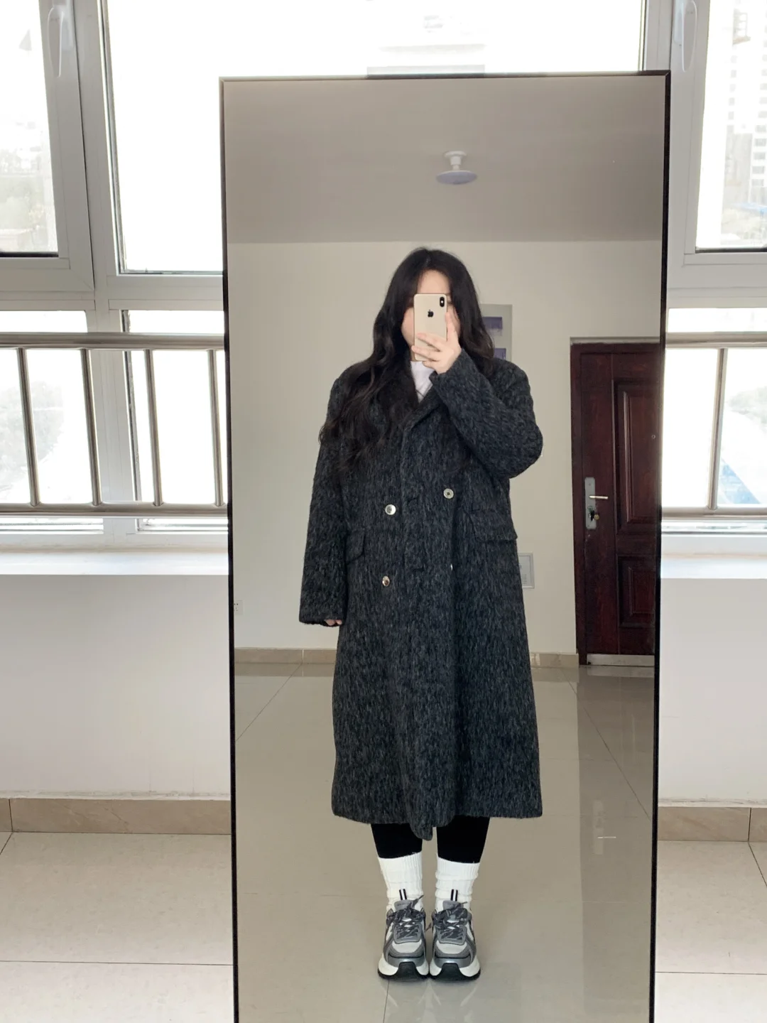 🧥大衣一定要选过膝的才好看啊！！！