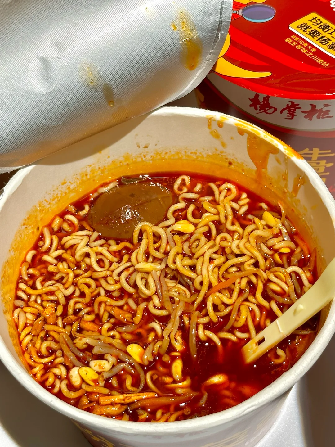 啊啊啊粉面菜蛋火锅味！你是想辣死谁！！🥵🥵