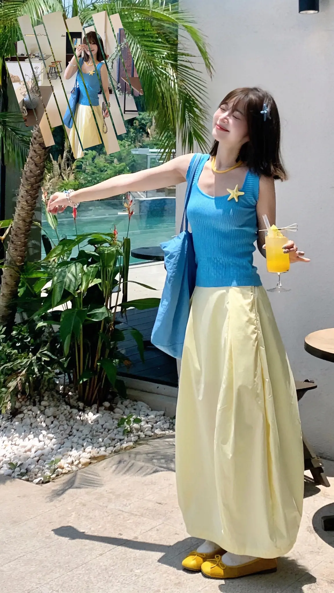 好显白～多巴胺穿搭来了～轻松get夏日淡人穿搭