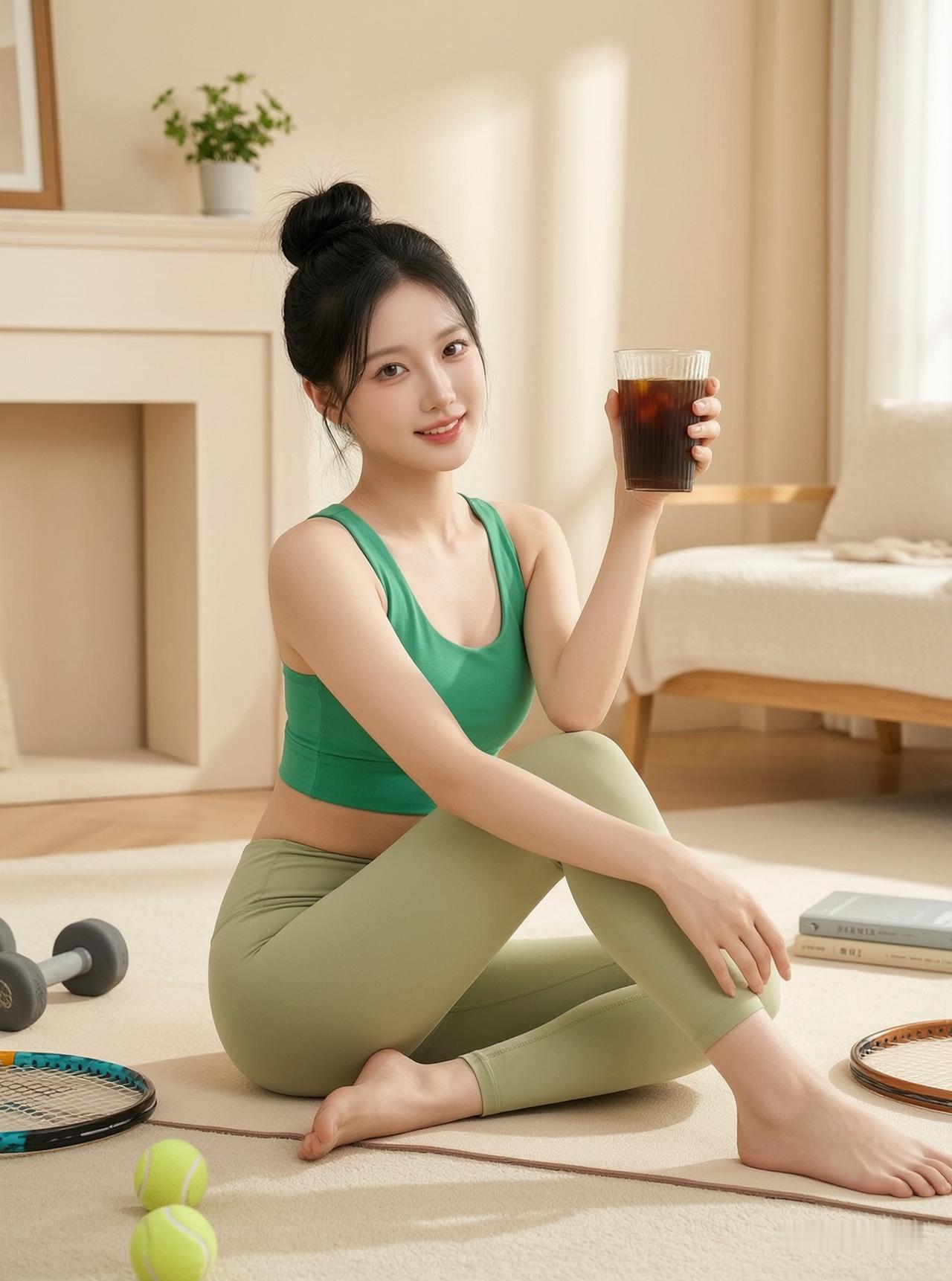 元气满满的一天从运动开始！💪🏋️‍♀️🏸