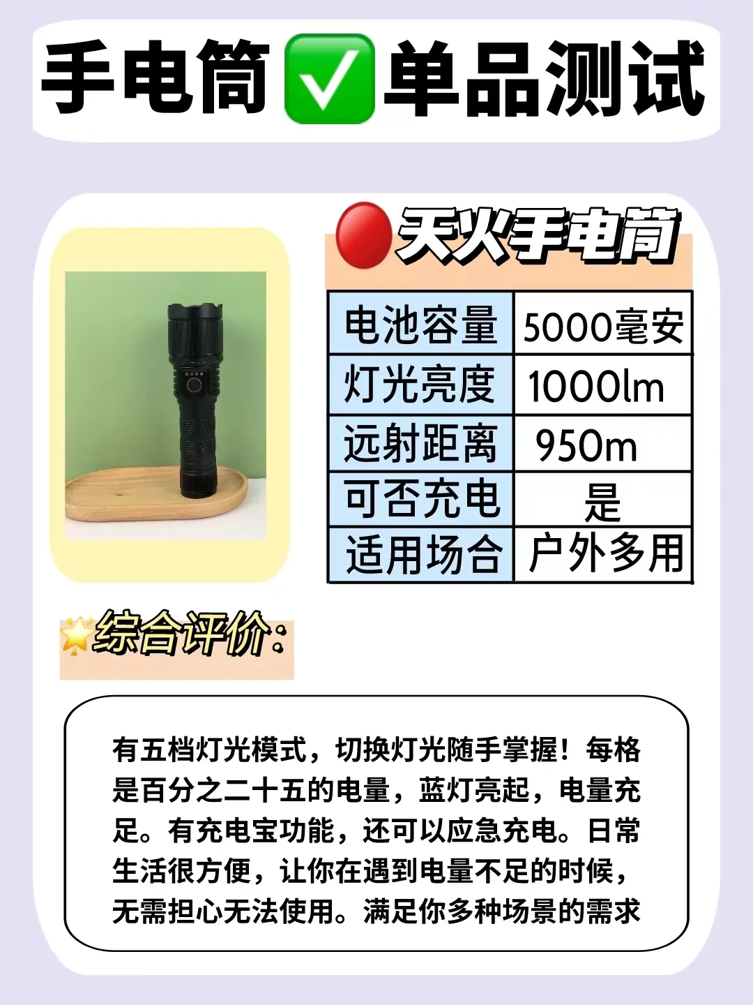 手电筒回购热榜！值得投资的几款户外手电筒