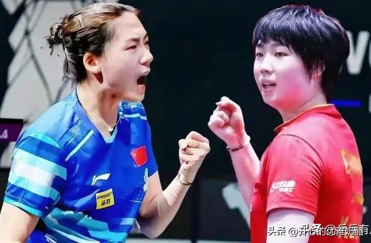 不用再猜了，蒯曼和陈熠就是世乒赛最后两个名额。
女队现在确认名单是，孙颖莎、王曼