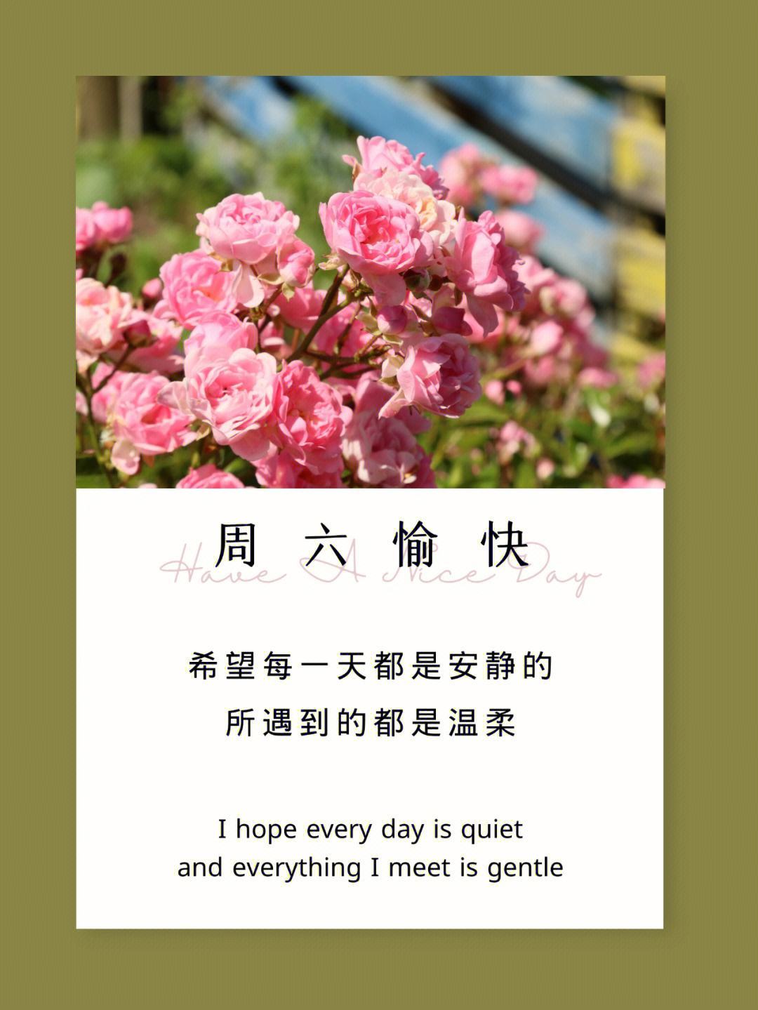 #为什么总感觉周六过得这么快#感受到时间过得还是非常的快，一岁一岁又一岁，更别提