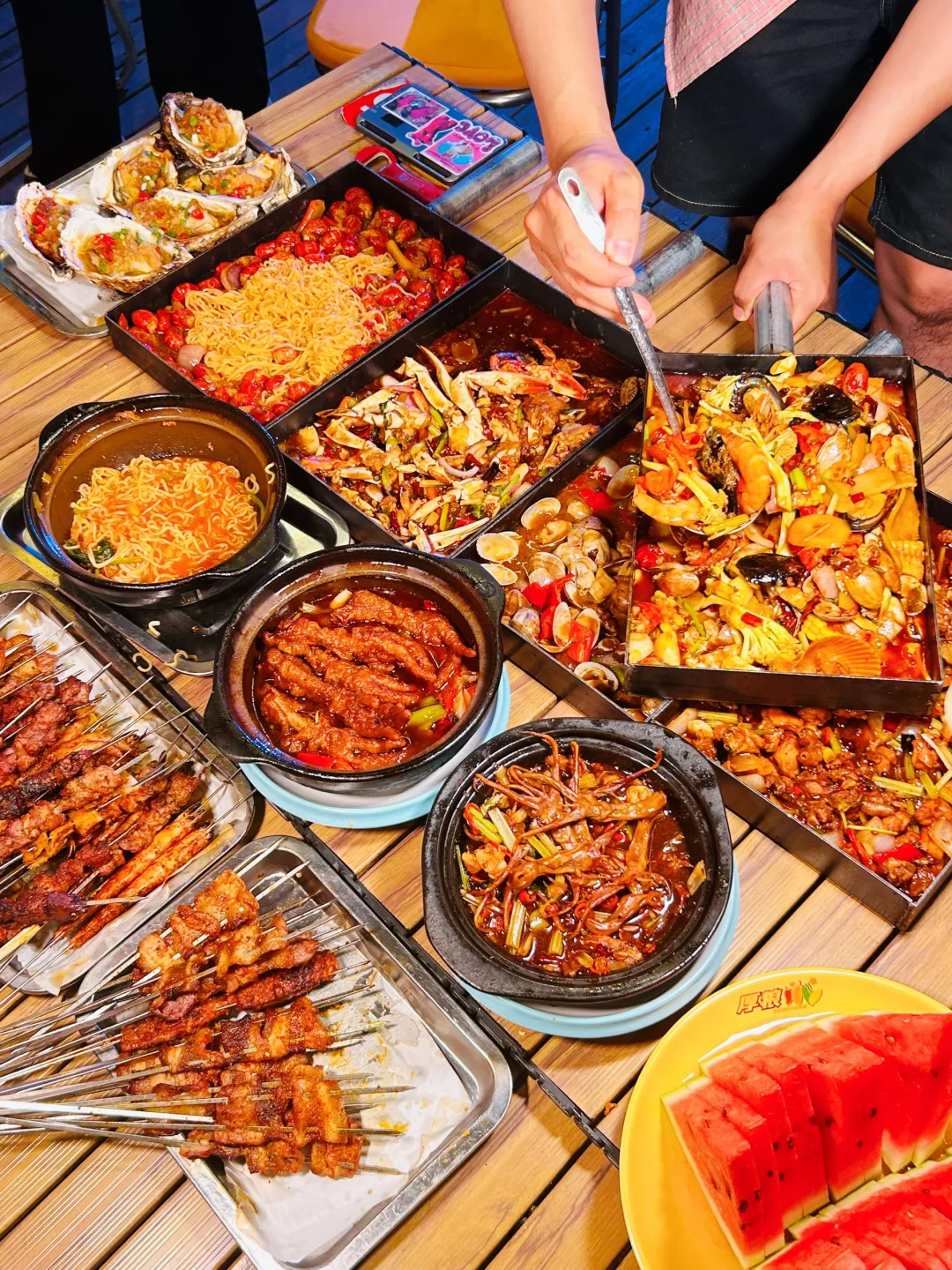 就在市区里！蕞爱露营风烧烤小院！！