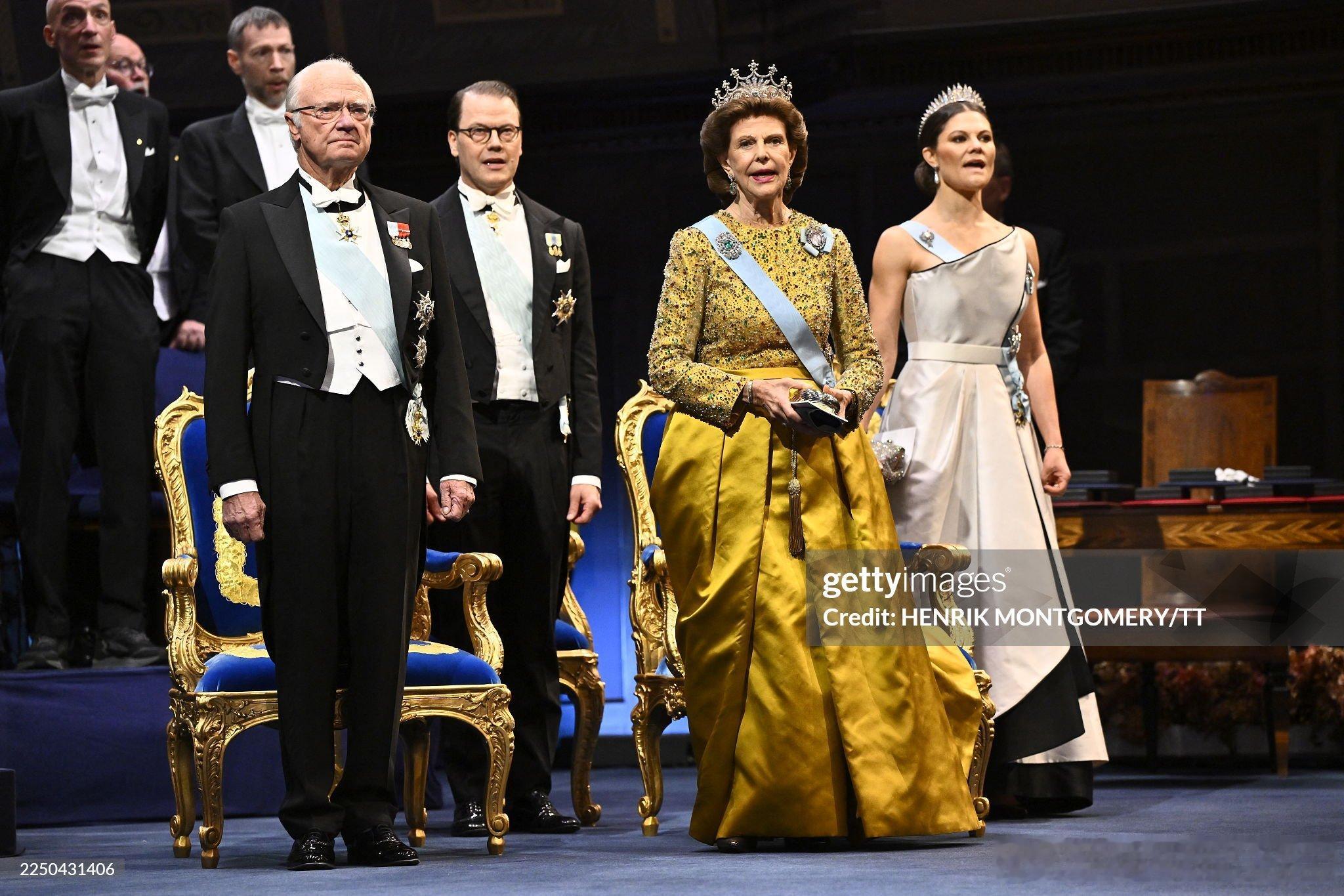 新闻 2025.12.10 瑞典王室成员出席一年一度的诺贝尔奖颁奖典礼Part 