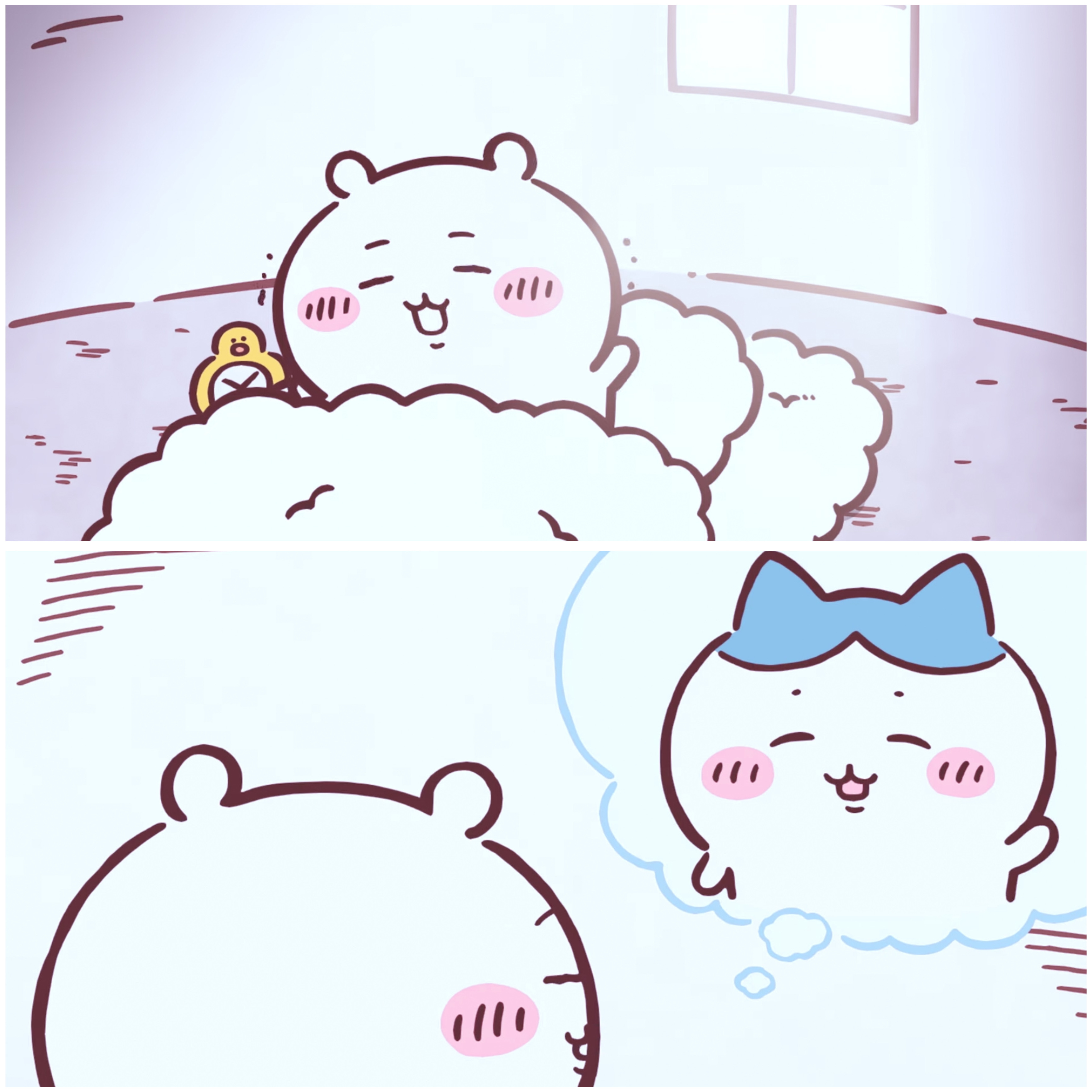 『chiikawa』215话《黒い流れ星・前編①》更新 ​​​