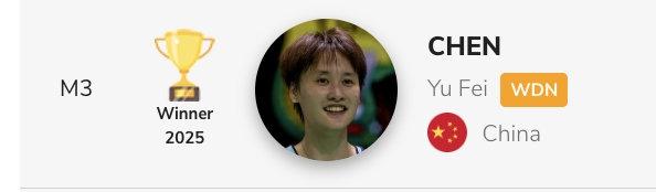 超级1000羽毛球亚锦赛明天在宁波开幕!
陈雨菲、蒋振邦/魏雅欣、兰基雷迪/谢提