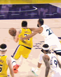 昨日争议回合。森林狼vs湖人 ​​​