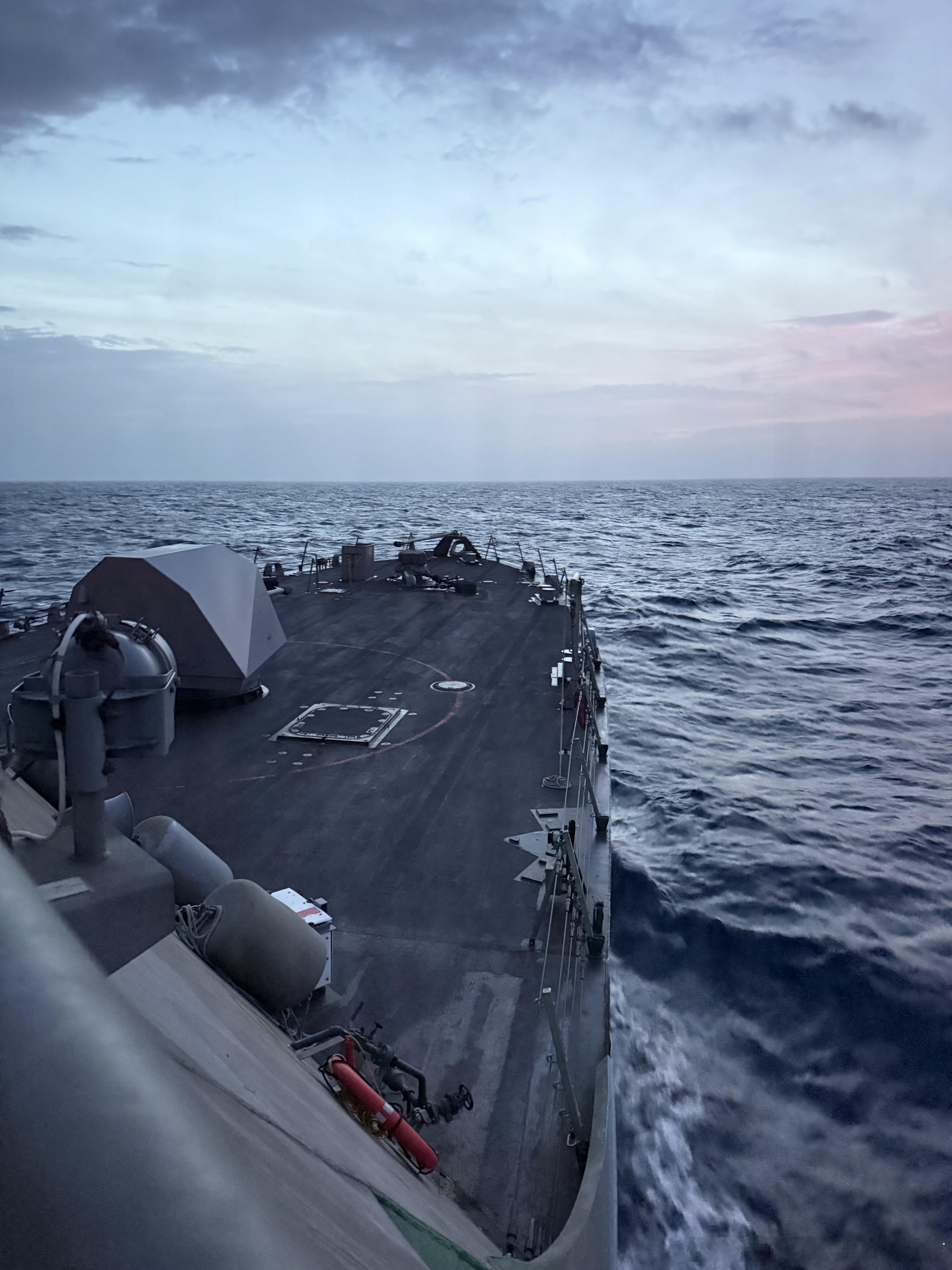2026年7月2日，USS Billings (LCS 15)在加勒比海 