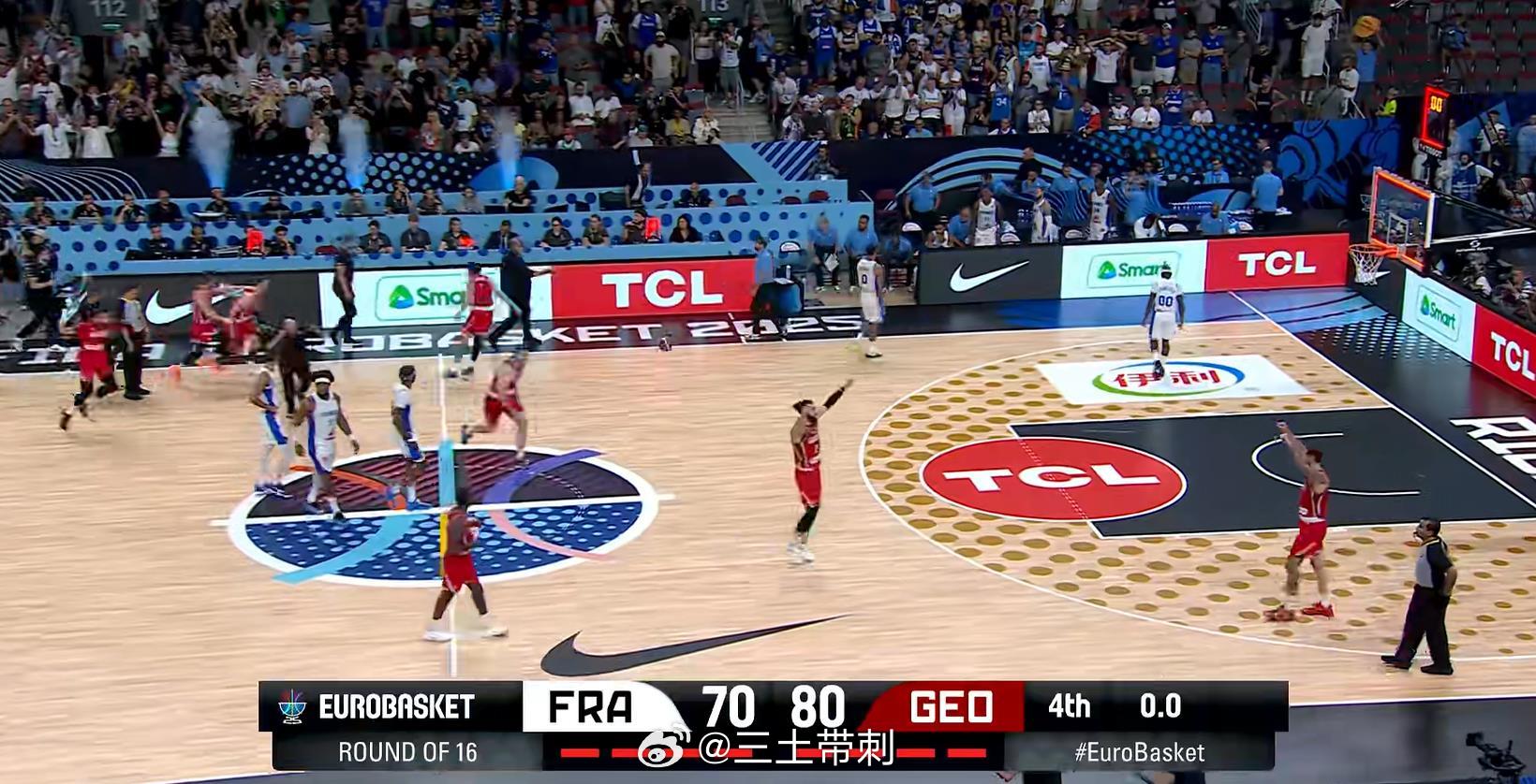 FIBA欧洲杯 欧洲可太夸张了，法国输给了格鲁吉亚，也无缘8强！ ​​​