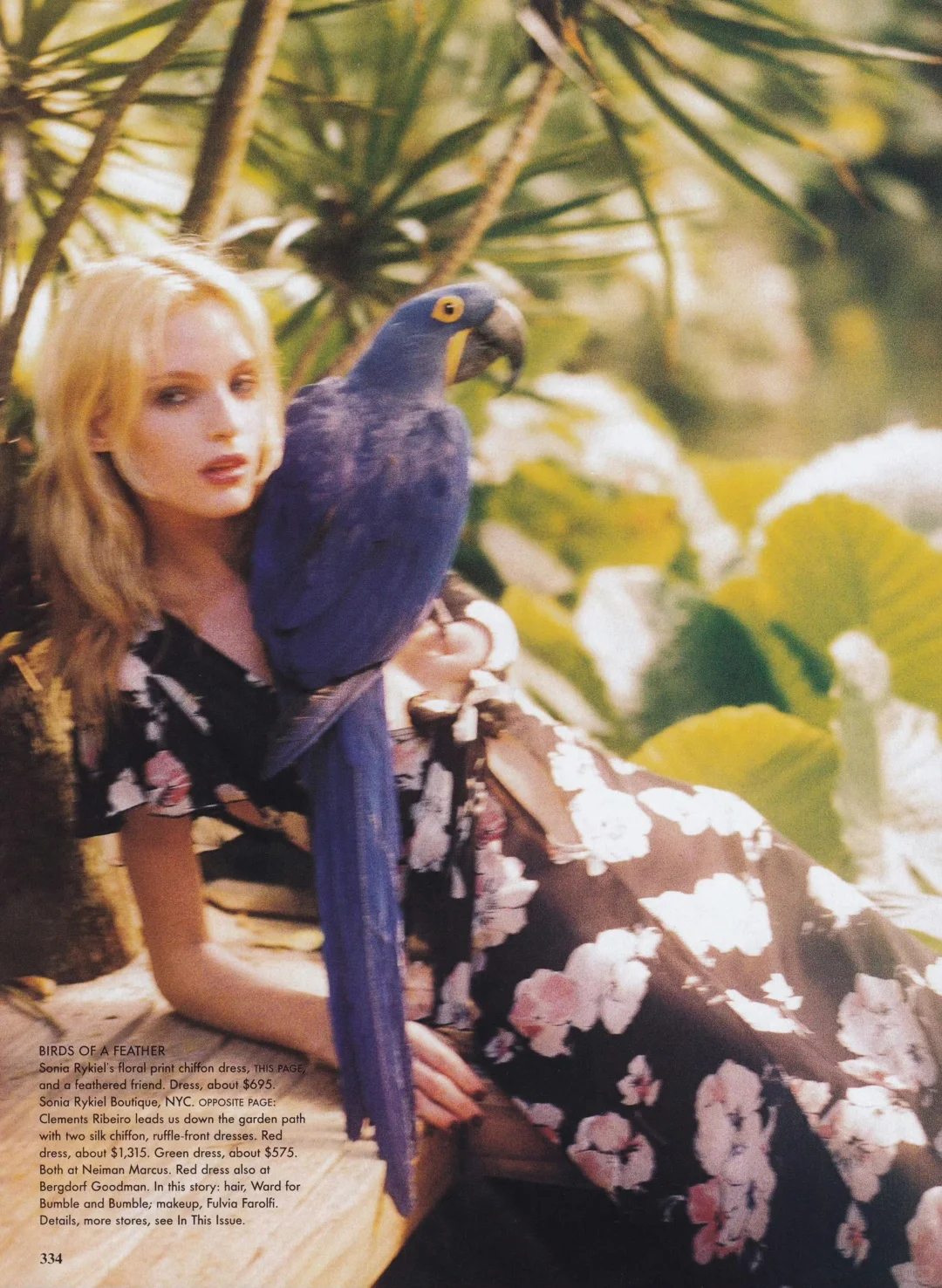 VOGUE US 1997"Flowery Language"Vogue US,