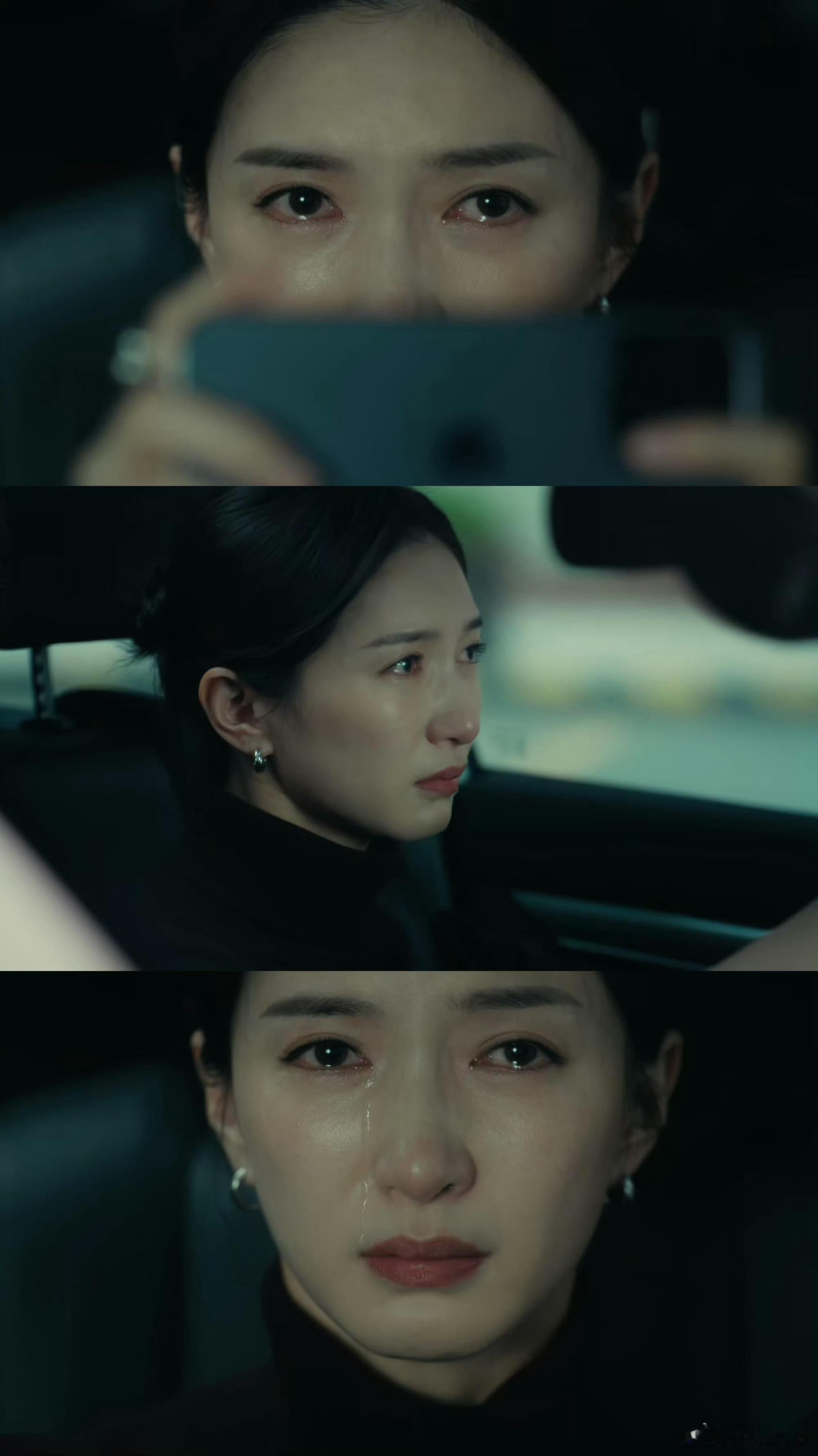 江疏影哭戏免检江疏影这段哭戏真的很戳人，不喊不叫，就靠眼神和一滴泪把情绪演出来，